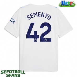 Manchester City Antoine Semenyo #42 Tredje Tröja 2026-27 Kortärmad